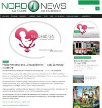 Nordnews.de berichtet über die Hebammenpraxis Neugeboren Meppen